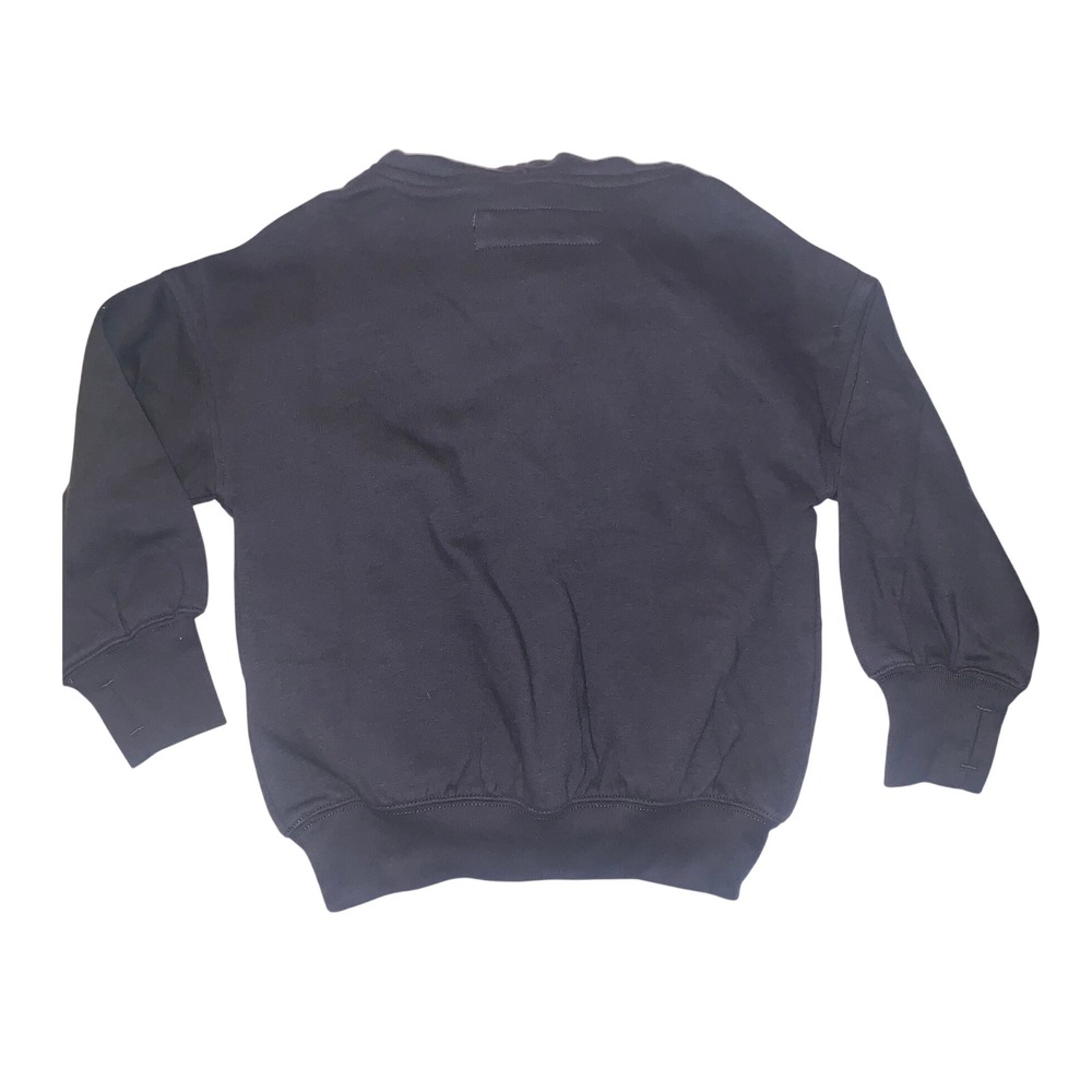 Abercrombie Kids Girls Grey Pink Bow Graphic Hoodie Sweatshirt Size 5/6 NEW - Picture 4 of 11